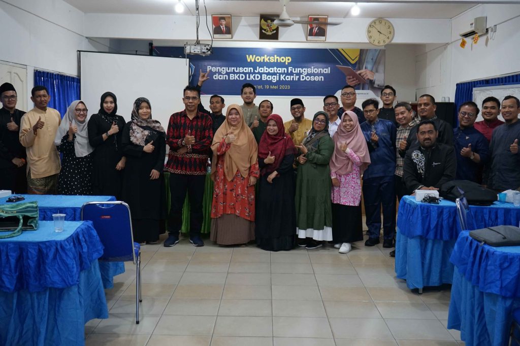 Kegiatan Workshop Pengurusan Jabatan Fungsional Dan Pentingnya Bkd Lkd Bagi Karir Dosen STIE Pembangunan Tanjungpinang