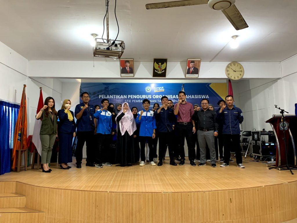 Pelantikan Pengurus Badan Legislatif Mahasiswa (BLM) dan Forum Studi Islam (FSI) Qalbun Salim STIE Pembangunan Tanjungpinang, priode 2023-2024