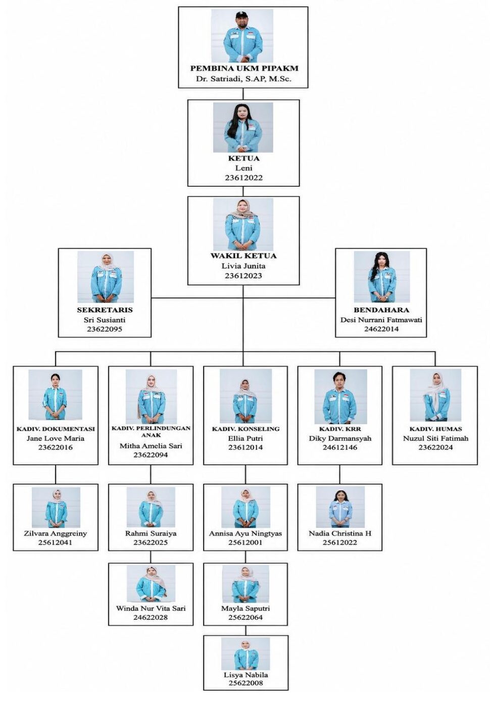 Struktur UKM PIPAKM