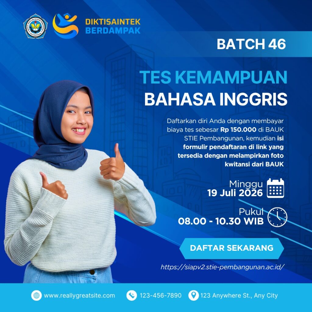 Tes Kemampuan Bahasa Inggris (TKBI) Batch 46